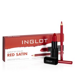 Makeup Set For Lips Red Satin  ICÔNE