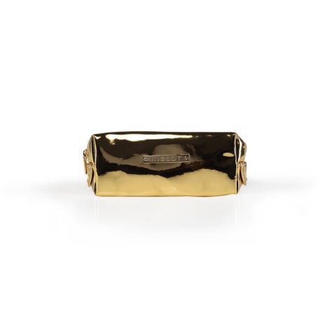 Cosmetic Bag Mirror Gold