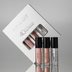 INGLOT Kit de gloss à lèvres 40 years of celebrating your beauty